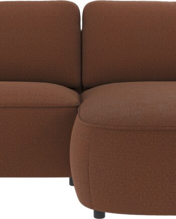 Chaiselongsofa Rowico Norris   Rita 96 Polyester Rød B226ã D162ã H80 Cm Højrevendt Komfortabel Med Nozag-fjedre Bæredygtig Fsc-mix