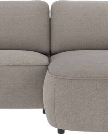 Chaiselongsofa Rowico Norris Rita Lysegrå Højrevendt 226x162 Cm