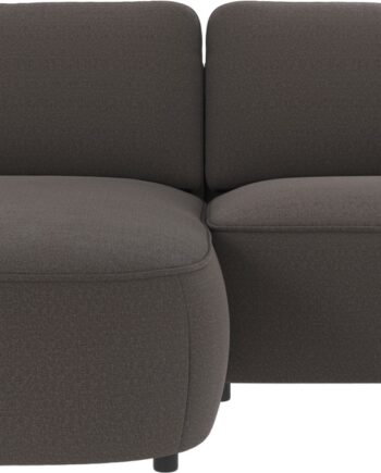 Chaiselongsofa Rowico Norris Rita 68 Mørkegrå Venstrevendt 226x162x80 Cm