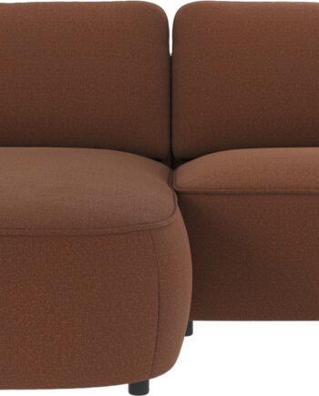Chaiselongsofa Rowico Norris Rita 96 Rød Venstrevendt 226ã 162 Cm