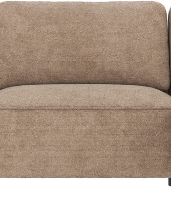 Chaiselongsofa Rowico Norris Robin Gråbeige Stof Højrevendt