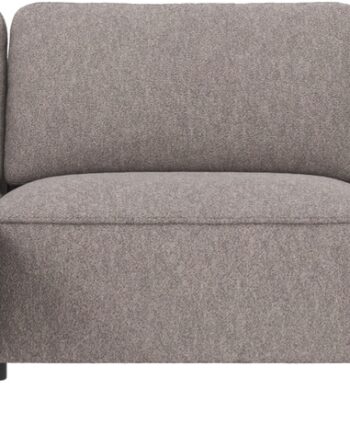 Chaiselongsofa Rowico Norris Venstrevendt Grå Alice-stof   Skandinavisk Loungesofa Med Koldskum