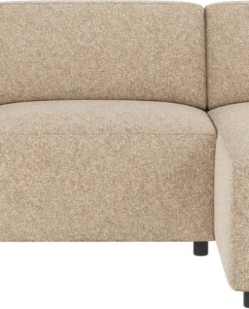 Chaiselongsofa Rowico Willard Højrevendt Beige Polyester Bobby 312x161 Cm
