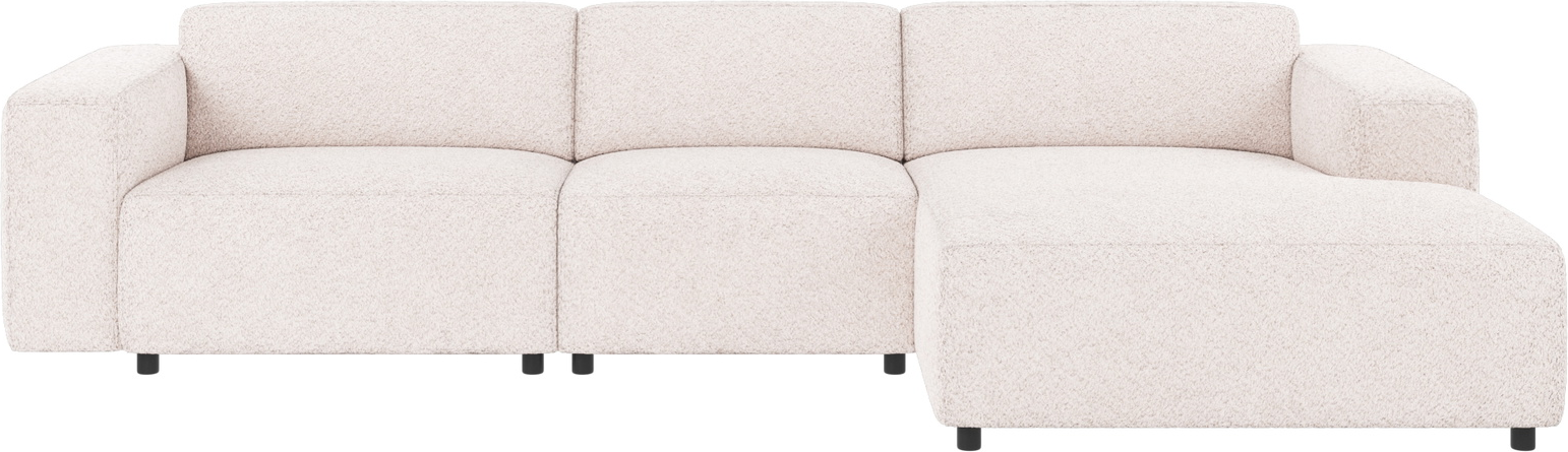 Chaiselongsofa Rowico Willard Højrevendt Hvid Stof Anna   312x161 Cm
