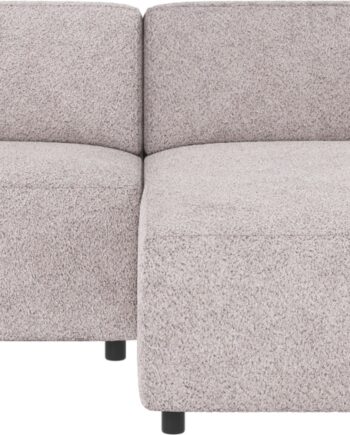 Chaiselongsofa Rowico Willard Højrevendt   Lysegråt Anna 15-stof Med Koldskum Nordisk Design