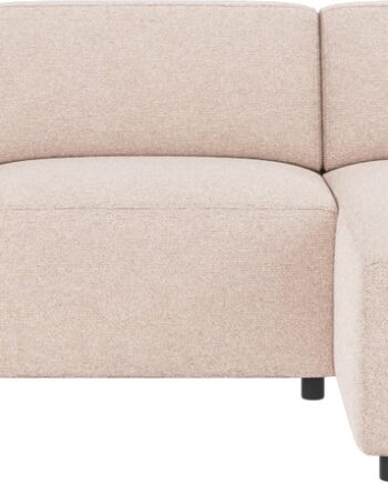 Chaiselongsofa Rowico Willard Højrevendt Lysebeige Stof 312ã 161 Cm