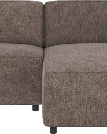Chaiselongsofa Rowico Willard Højrevendt Mørk Beige