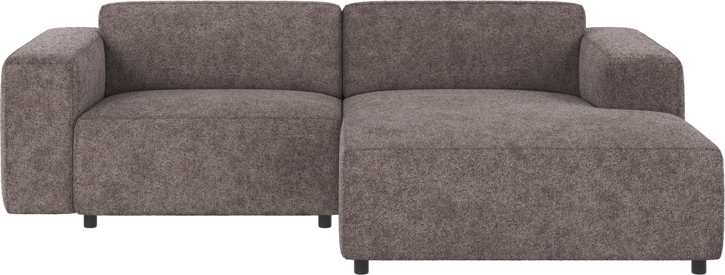 Chaiselongsofa Rowico Willard Højrevendt Mørkegrå Anna 18 Polstring 70ã 234ã 161 Cm