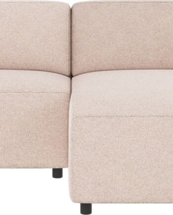 Chaiselongsofa Rowico Willard Max 01 Lysebeige Polyester Nylon Højrevendt B234ã D161ã H70 Cm