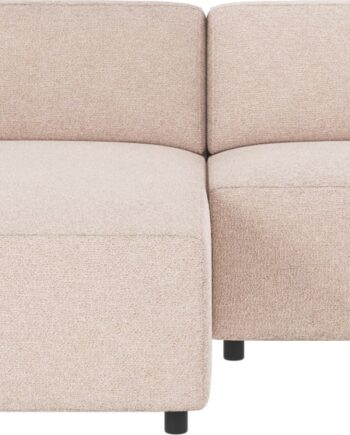 Chaiselongsofa Rowico Willard Max Venstrevendt Lys Beige Stof 234x161 Cm