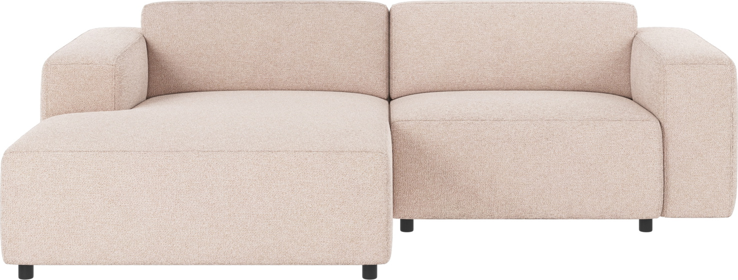 Chaiselongsofa Rowico Willard Max Venstrevendt Lys Beige Stof 234x161 Cm