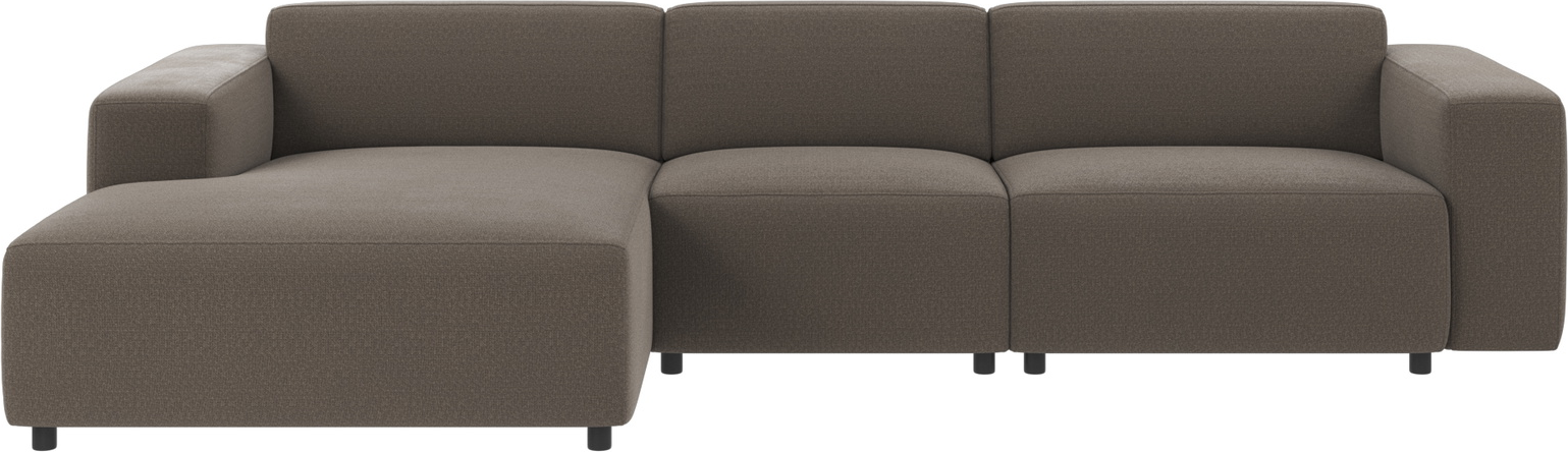 Chaiselongsofa Rowico Willard Modulopbygget   Mellemgrå Rita Polyester Fscâ -mix 70ã 312ã 161 Cm
