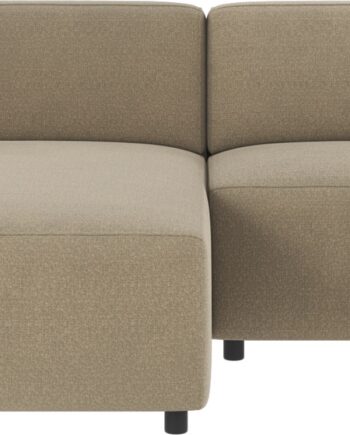 Chaiselongsofa Rowico Willard Mørk Beige   Nordisk Design  Rita 109 Polyester  Nozag-fjedre  Koldskum  Modulbar 234x161 Cm