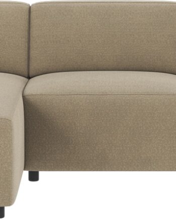 Chaiselongsofa Rowico Willard Mørk Beige Rita Polyester Modulbar 312x161 Cm