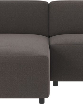Chaiselongsofa Rowico Willard Rita Polyester Mørkegrå Loungesofa Nordisk Design 234x161 Cm