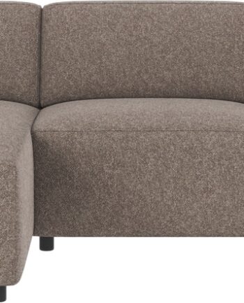 Chaiselongsofa Rowico Willard Venstrevendt Bobby Mørk Beige Skandinavisk Design Polyesterstof Fsc-mix