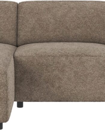 Chaiselongsofa Rowico Willard Venstrevendt 312 Cm Mørk Beige Anna-stof
