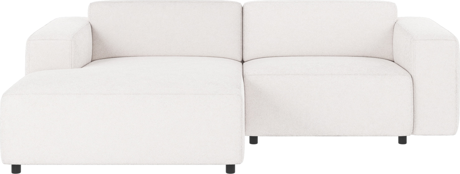 Chaiselongsofa Rowico Willard Venstrevendt Hvid Bobby   Stof H70ã B234ã D161 Cm