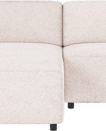 Chaiselongsofa Rowico Willard Venstrevendt   Hvidt Anna-stof 234 Cm