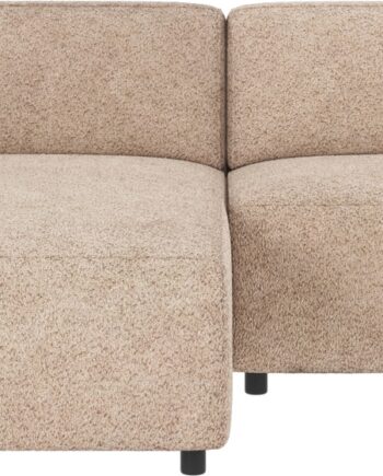 Chaiselongsofa Rowico Willard Venstrevendt Lys Beige Anna   Stof