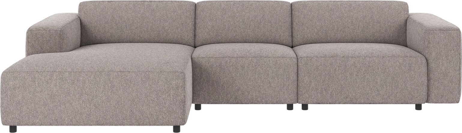Chaiselongsofa Rowico Willard Venstrevendt Modul Grå Alice-stof 312ã 161ã 70 Cm