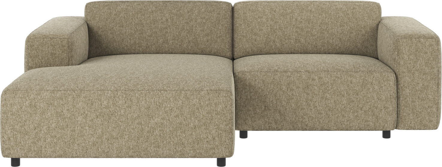 Chaiselongsofa Rowico Willard Venstrevendt Modulopbygget Divansofa   Dyb Grøn Polyester-nylon  Fsc-certificeret