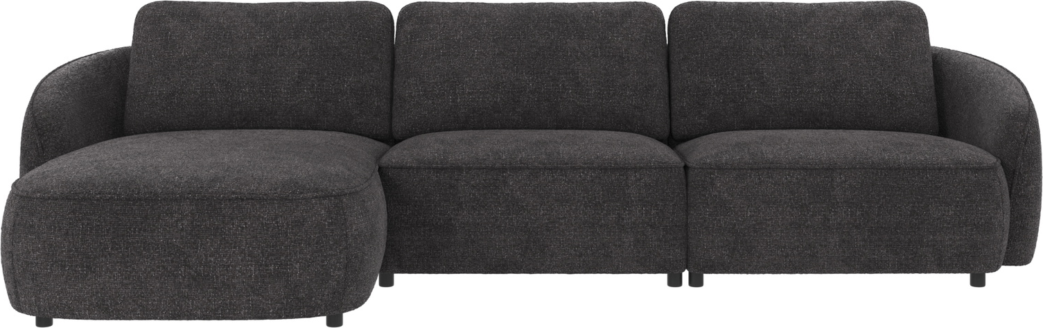 Chaiselongsofa Venstrevendt Hjørnesofa Rowico Norris Mørkegråt Robin-stof 319ã 162 Cm