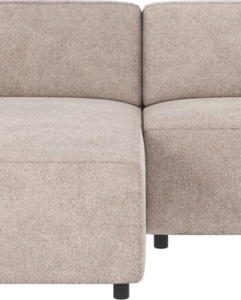 Chaiselongsofa Venstrevendt   Stof Rowico Willard Greg 17 Lysegrå 234x161x70 Cm
