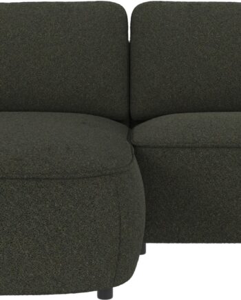 Chaiselongsofa Venstrevendt Rowico Norris Alice Grøn Stof B226ã D162ã H80 Cm