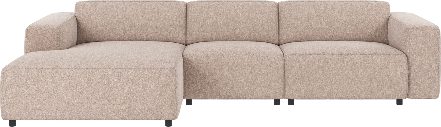 Chaiselongsofa Venstrevendt Rowico Willard Alice 01 Lysebeige Modulopbygget Med Hr-skum