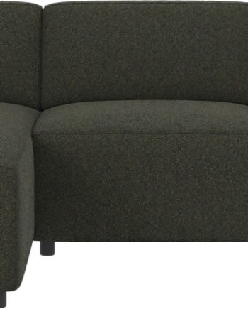 Chaiselongsofa Venstrevendt Rowico Willard Alice 162 Stof Grøn 312   161 Cm
