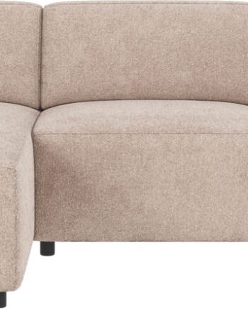 Chaiselongsofa Venstrevendt Rowico Willard Greg   Lysebeige Stof H70xb312xd161 Cm