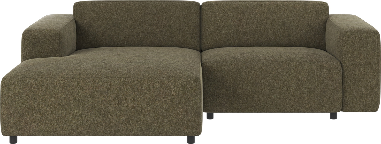Chaiselongsofa Venstrevendt Rowico Willard Grøn Brenda Polyester Modulsofa 234x161x70 Cm