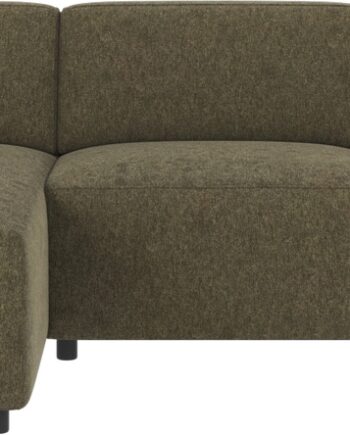 Chaiselongsofa Venstrevendt Rowico Willard Grøn Brenda 100  Polyester 312x161x70 Cm