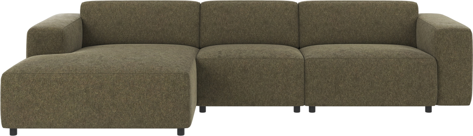 Chaiselongsofa Venstrevendt Rowico Willard Grøn Brenda 100  Polyester 312x161x70 Cm