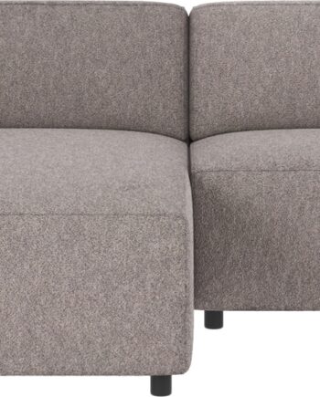 Chaiselongsofa Venstrevendt Rowico Willard   Gråt Alice 149 Stof Modulopbygget Skandinavisk Design
