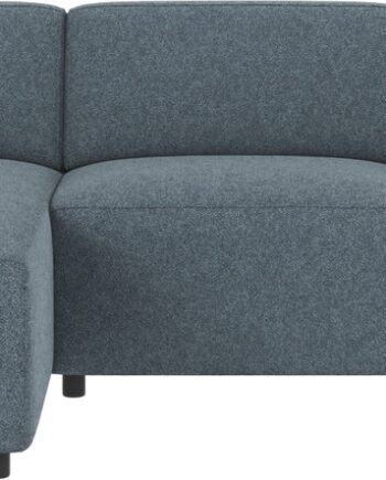Chaiselongsofa Venstrevendt Rowico Willard Mellemblå Polyester Modulsofa H70ã B312ã D161 Cm