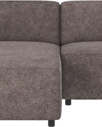 Chaiselongsofa Venstrevendt Rowico Willard Modulær Mørkegrå Anna 18 Polyester