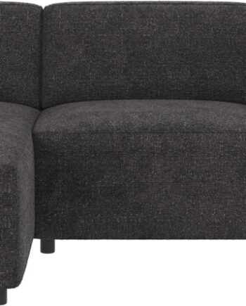 Chaiselongsofa Venstrevendt Rowico Willard Nordisk Design Mørkegrå Polyester Modulopbygget  Slidstærk Robin 66  312x161 Cm
