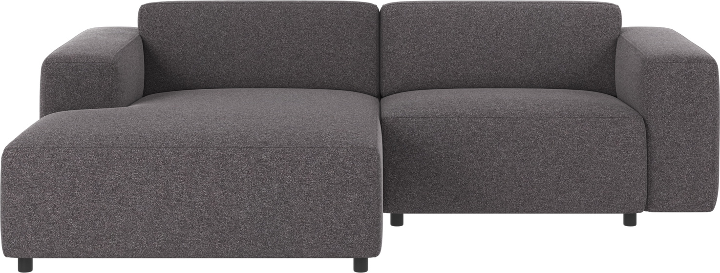 Chaiselongsofa Venstrevendt Rowico Willard 234x161 Cm Mørkegrå Brenda Stof