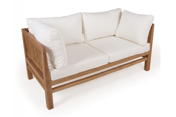 Colorado Teak Sofa Pers Natur Vandafvisende
