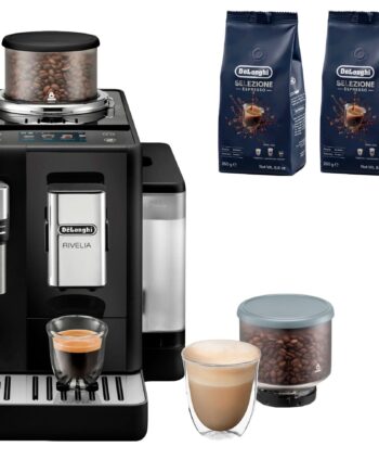 Delonghi Rivelia Automatisk Kaffemaskine     Stk Kaffebønner Dlsc600