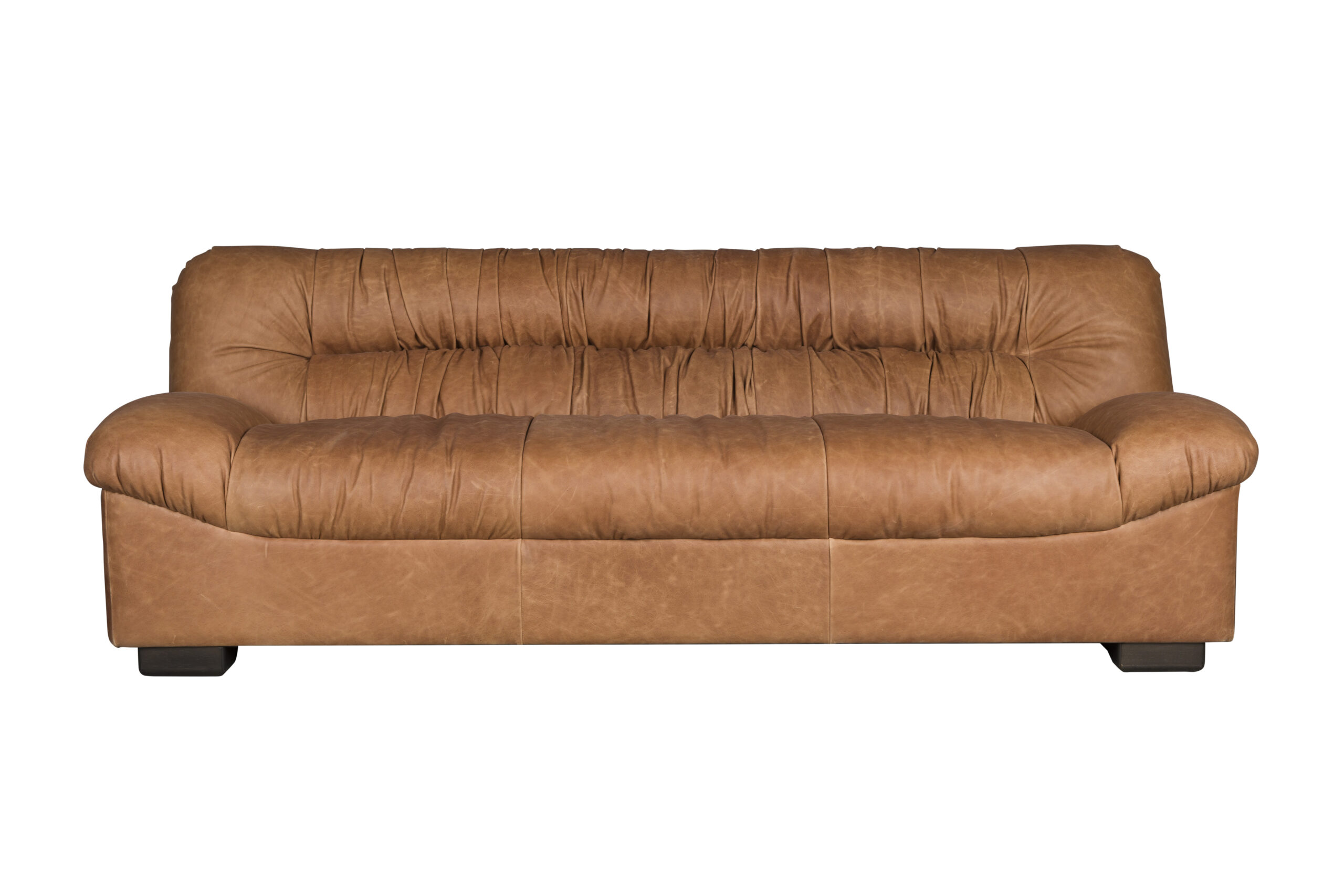 Dutchbone Douglas Sofa Cognac Læder Og Og Træ