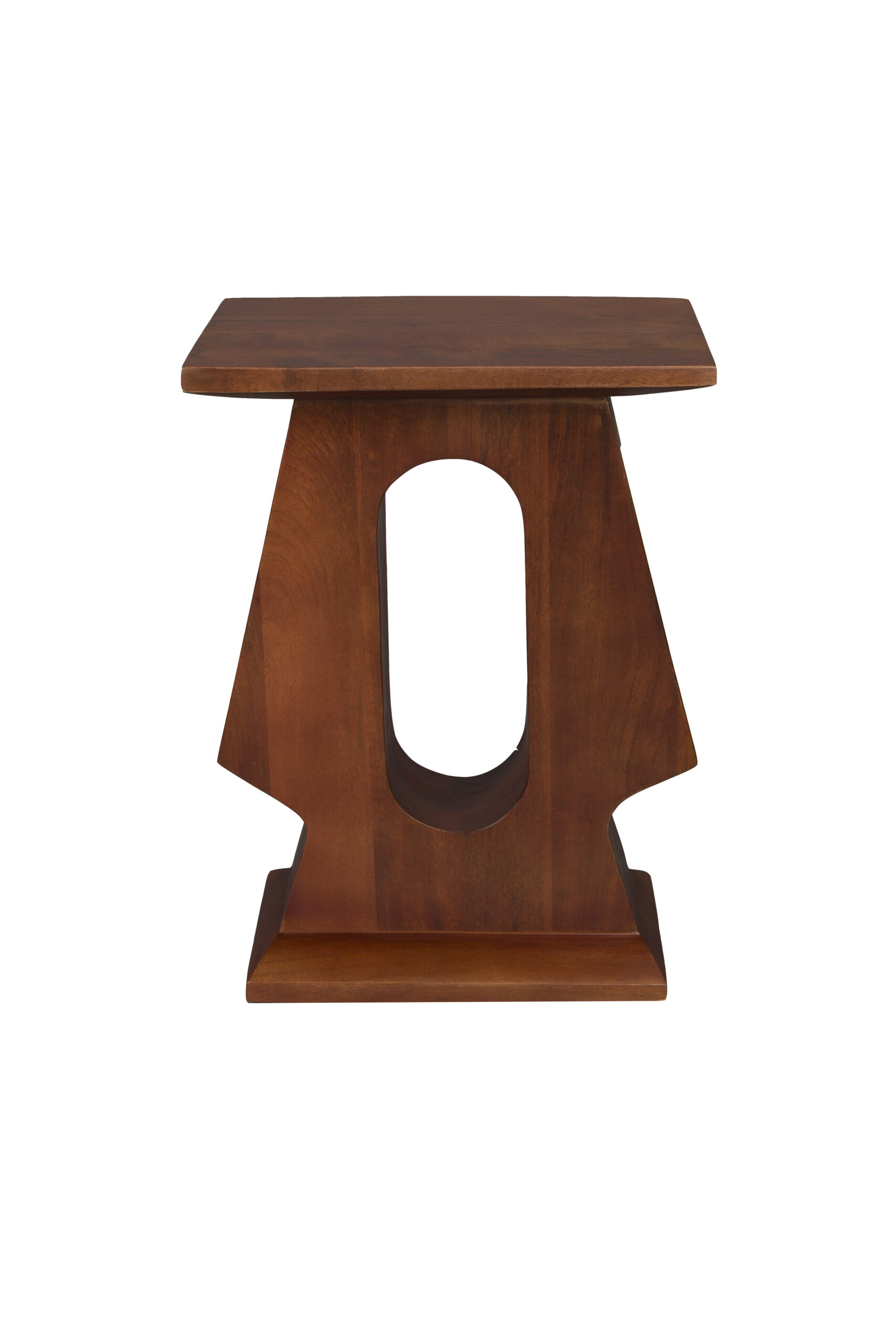 Dutchbone Pilaster Sidebord Rektangulær Valnøddefarvet Mangotræ 35x25