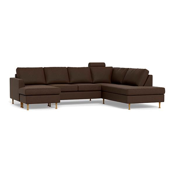 Erling Christensen Møbler Dublin  -sofa Med Chaiselong Og Open-end : Erling Christensen Møbler  : Erling Christensen Møbler