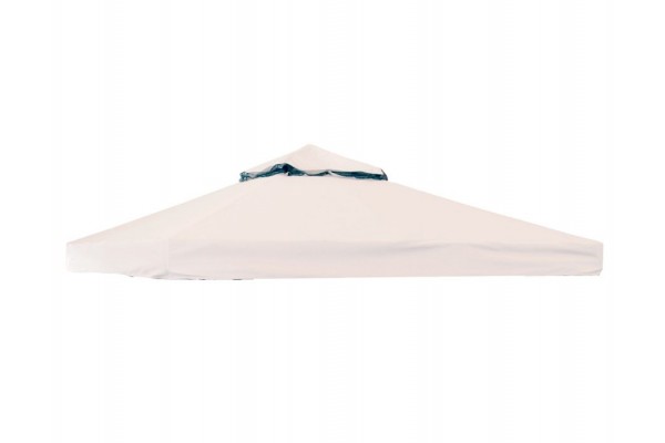 Extra Tag Til Luxus Pavillon 3x3   Hvid