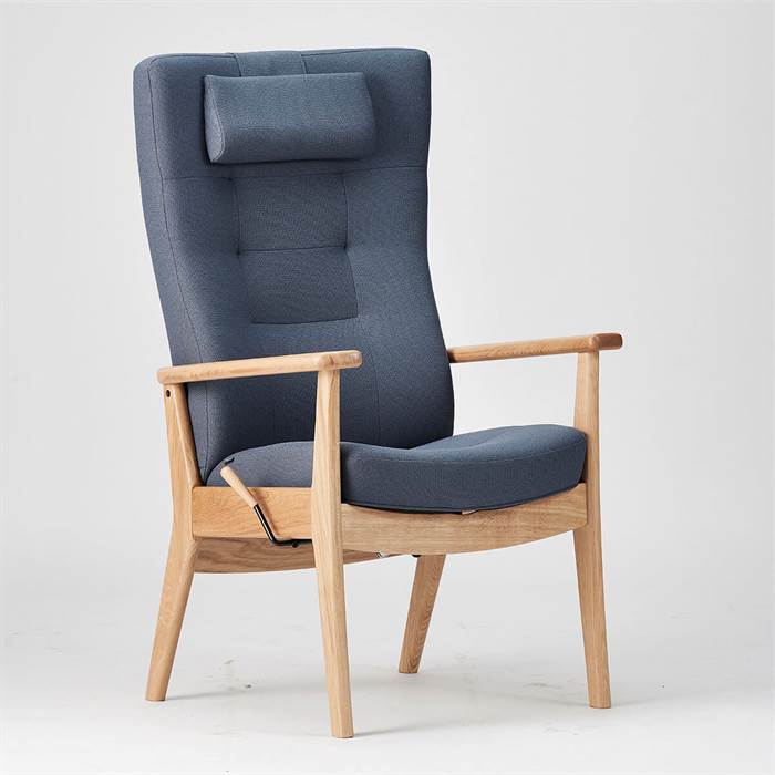 Farstrup Furniture Farstrup Comfort Plus 5900 Lænestol Blå : Erling Christensen Møbler  : Erling Christensen Møbler