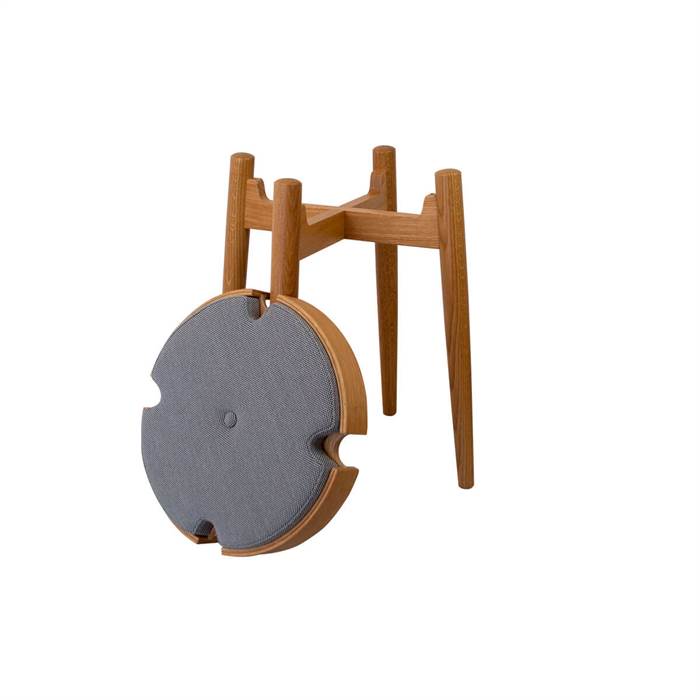 Farstrup Furniture Farstrup Tray-sitâ  6590 Bøg    Grå Polstring : Erling Christensen Møbler  : Erling Christensen Møbler