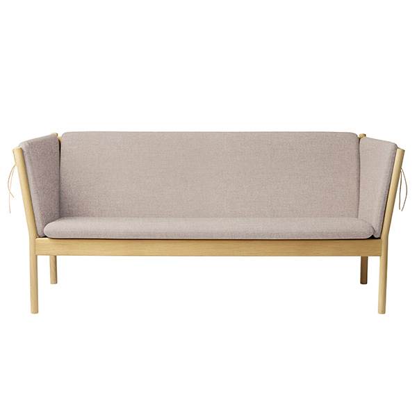 Fdb Møbler J149   Pers  Sofa Lysegrå  : Erling Christensen Møbler