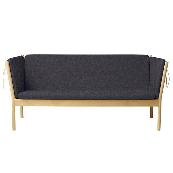 Fdb Møbler J149   Pers  Sofa Mørkegrå  : Erling Christensen Møbler